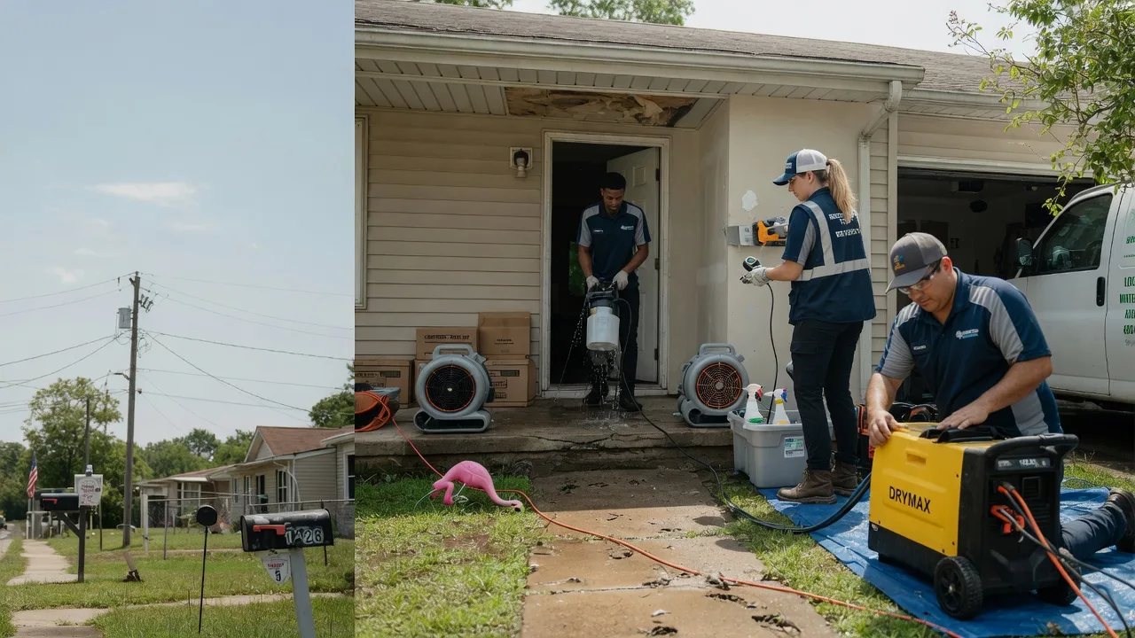 Storm Damage Water Removal in Bonner Springs, KS near me